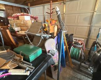 Vintage Tennis Racket Set