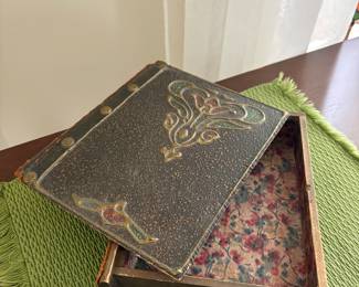 Art Nouveau Enameled Metal Box