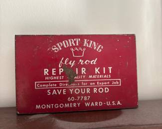 Sport King Fly Rod Repair Kit Tin