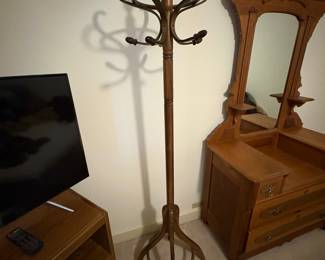 Antique Thonet Bentwood Coat Rack