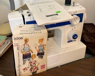 White Sewing Machine Model 1409