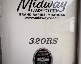 Midway RV Center 320RS Fifth Wheel Travel Trailer