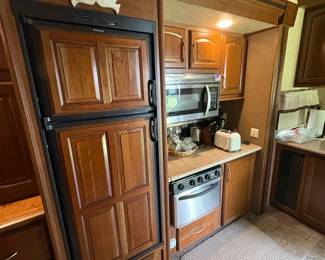 Dometic RV Refrigerator and Integrated Kitchenette