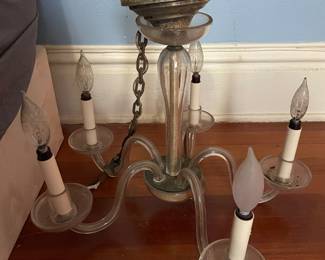 Glass Chandelier