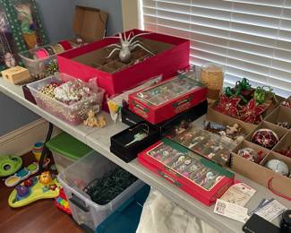 Christmas. Ornaments and Decor