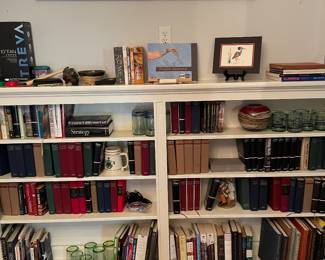 Long Mirror, More Books, Hand Blown Glasses, etc