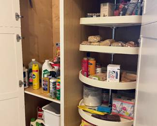 Pantry Supplies and Cleaning Agents