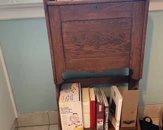 Small Oak Secretary Desk