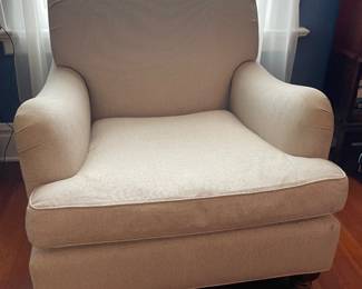 Ivory Colored Arm Chair