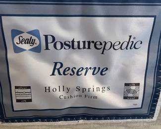 Sealy Posturepedic Mattress and Box Springs