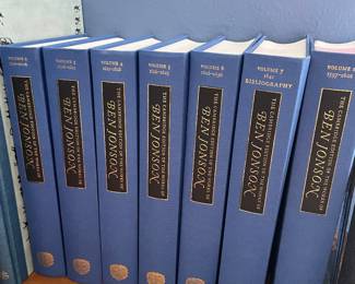 Set of Ben Johnson Books