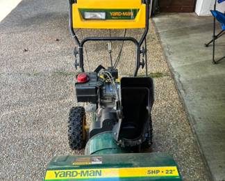 Yard Man 5HP 22” SnowBlower WHERE WERE YOU LAST WINTER? 