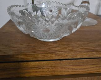 Cut Glass Bowl