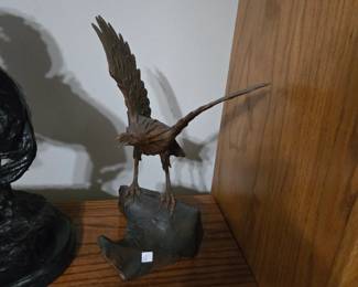 Wood  carved eagle