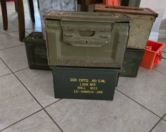Antique Ammo Cans