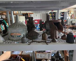 Funnels, water pump and more