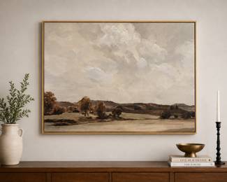 Contemporary framed artwork