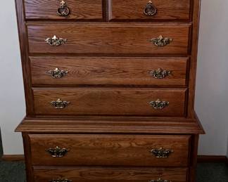 Tall chest made by Kincade