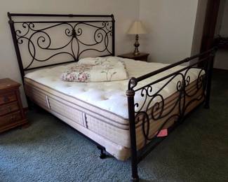 The Mattress & Box Spring is sold separately and is super clean and comfortable