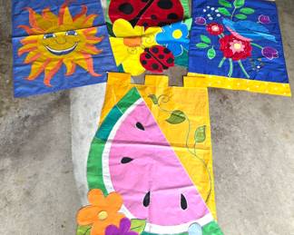 Collection of outdoor decorative Flags for all holidays & seasons!