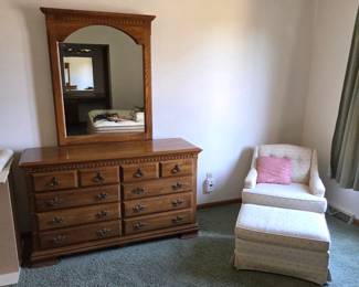 Dresser with Mirror made by Kincade