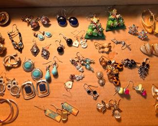 Some of the Misc Costume jewelry Earrings