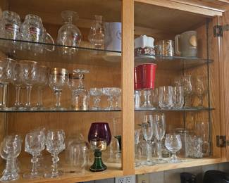 Wine, Cocktail glasses and more