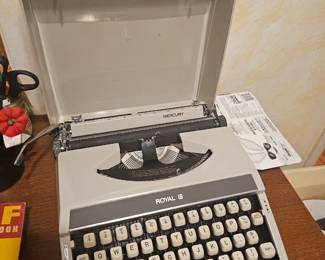 vintage Royal typewriter