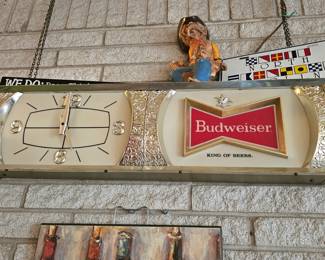 Budweiser clock