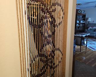 beaded door hanging