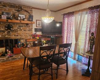 another view of the dining room set, retro