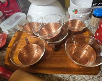 German Gluehwein glasses