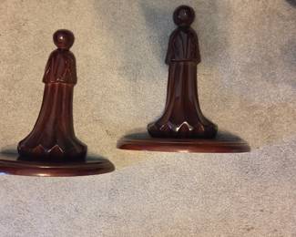 #41	Wood Set of Wall Sconces - 11" Tall	 $20.00 