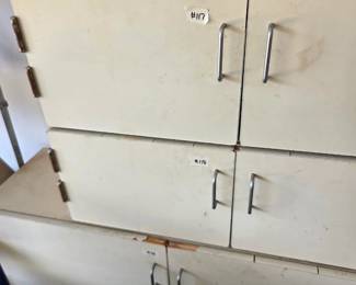 #117	Laminate 2 Door Cabinets - 36x14x12 - as is	 $35.00 