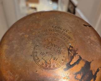 #79	Revere Ware Copper Bottom Set of Cookware - 10 pieces (includes lids)	 $40.00 