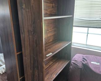 #91	Laminate 4 shelf Bookcases - 30x12x72	 $25.00 
