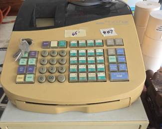 #107	Royal 587CX Cash Register 	 $65.00 