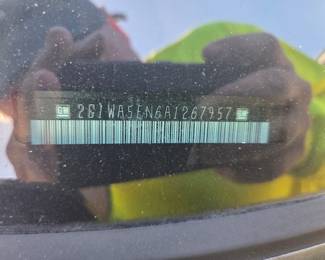 #161	2010 Chevy Impala 4D  84,000 miles (good running condition, very slight hail dimples) YOU BID$