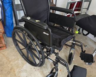 #102	Drive Wheelchair w/cushion - 16" Seat Width	 $30.00 