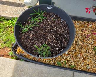 #138	Plastic Wood Barrel Look Planter - 21x12	 $20.00 