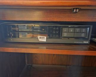 #27	Vintage RCA-VHS Player	 $15.00 