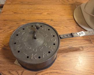 #74	Vintage Mazola Karo Corn Popper - Vintage 	 $20.00 