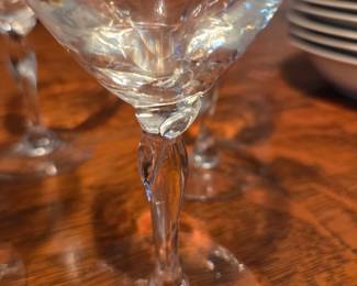 #155	Lenox set of 4 Iced Tea goblets	 $24.00 