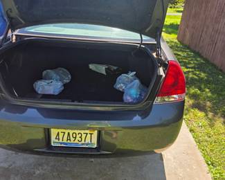 #161	2010 Chevy Impala 4D  84,000 miles (good running condition, very slight hail dimples) YOU BID$