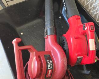 #112	Toro Power Sweep Electric Blower	 $30.00 