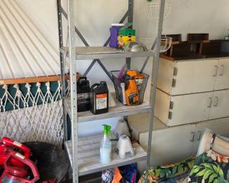 #111	Metal 5 Shelf Heavier Duty Garage Shelving - 24x18x69	 $35.00 