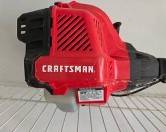 #108	Craftsman Gas WS210 Weed Eater w/gas can and accessories 	 $65.00 