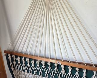 #115	Hanging Hammock 	 $135.00 