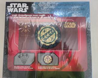 #148	Star Wars Steel Tip Dartboard game center	 $30.00 