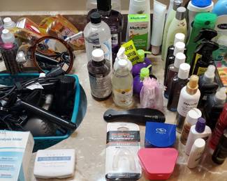 Lots of healthcare, beauty and hair care items!